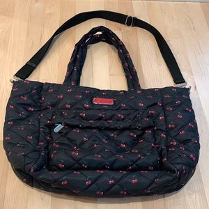 Marc Jacobs Black/Cherry Shoulder Bag